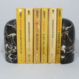 6 Tarl Cabot Saga Paperback Books by John Norman Mercenaries Hunter Beasts